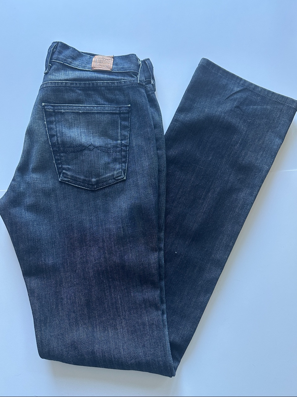 Lucky Brand Womens Indigo Straight Leg Jeans